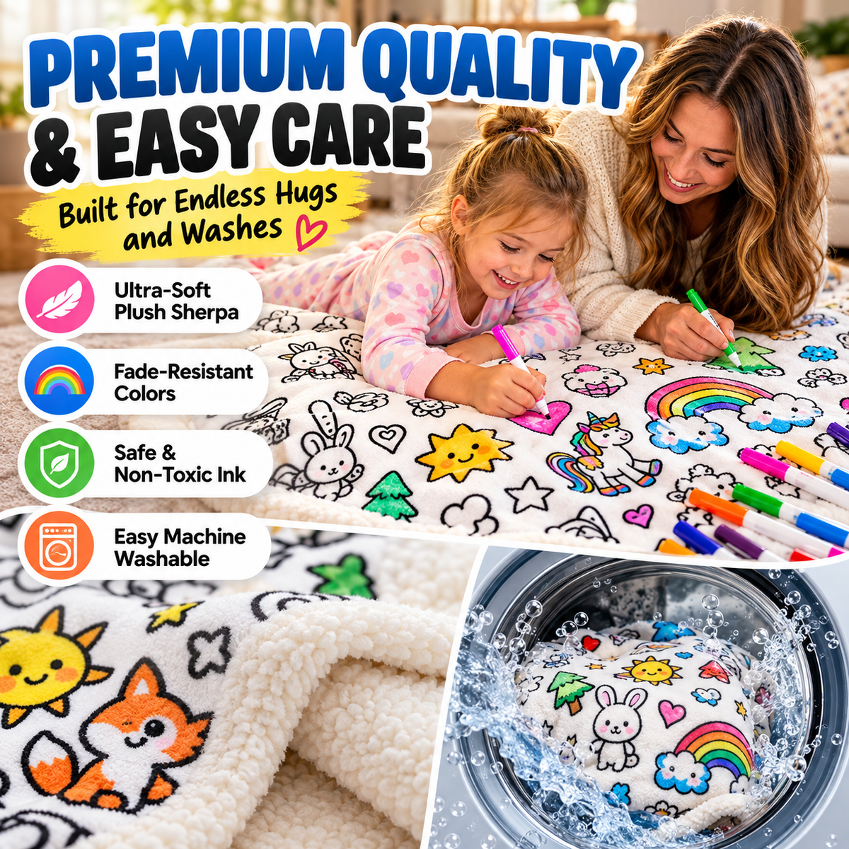 ColorDream™ Coloring Blanket