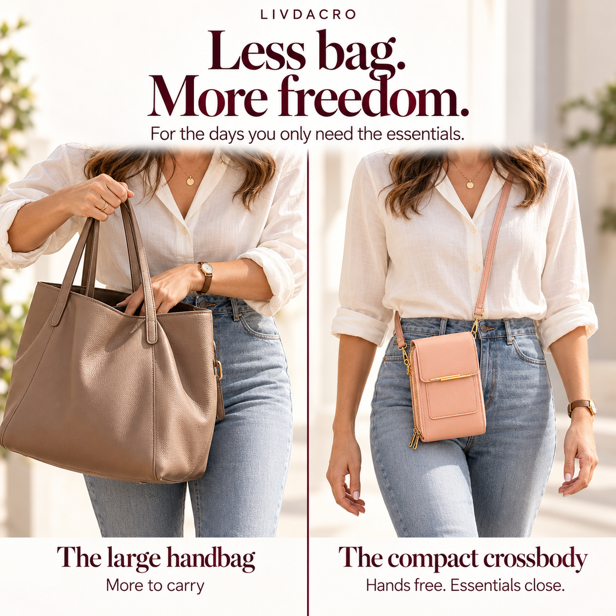 📱 Touchscreen Crossbody Bag