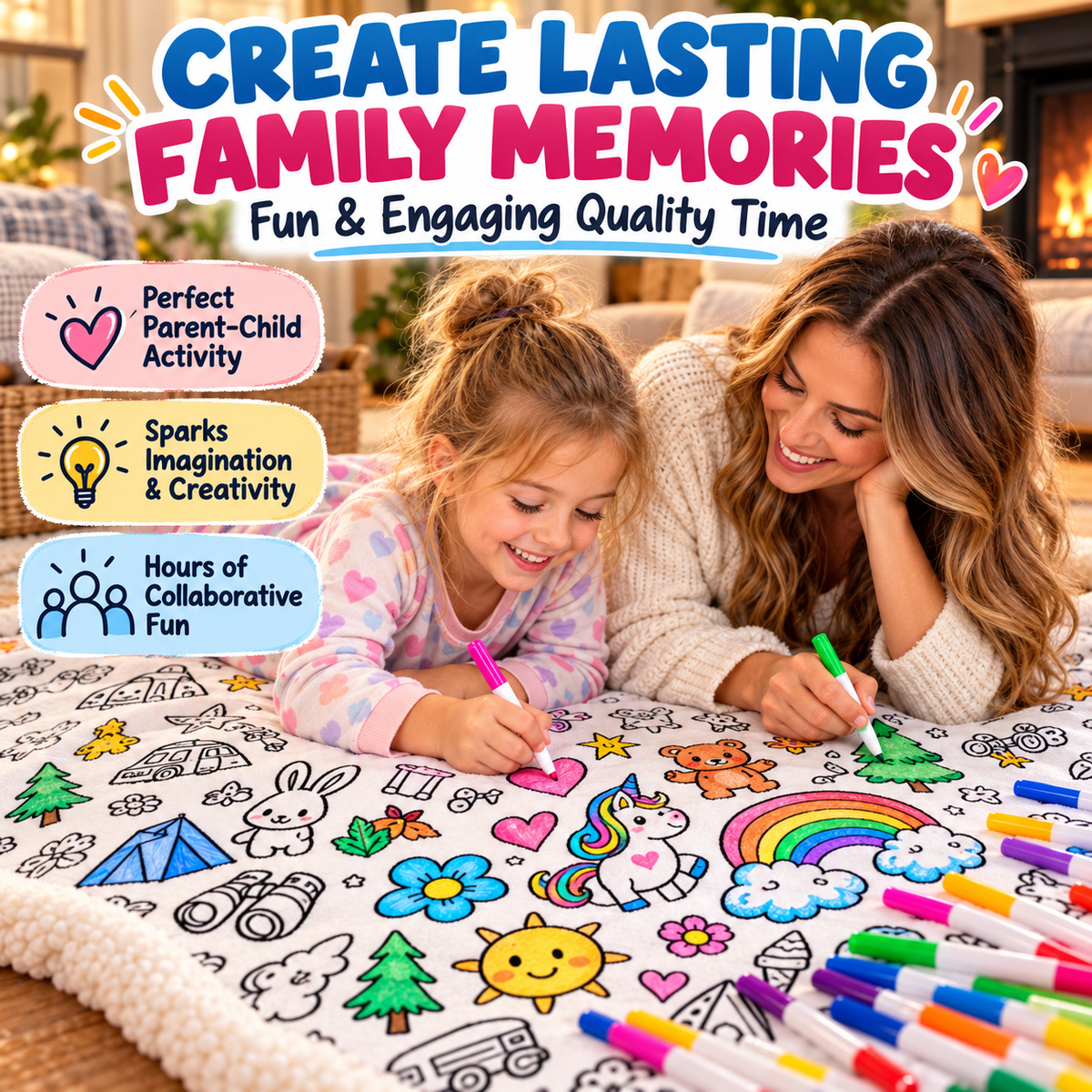 ColorDream™ Coloring Blanket