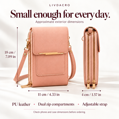📱 Touchscreen Crossbody Bag
