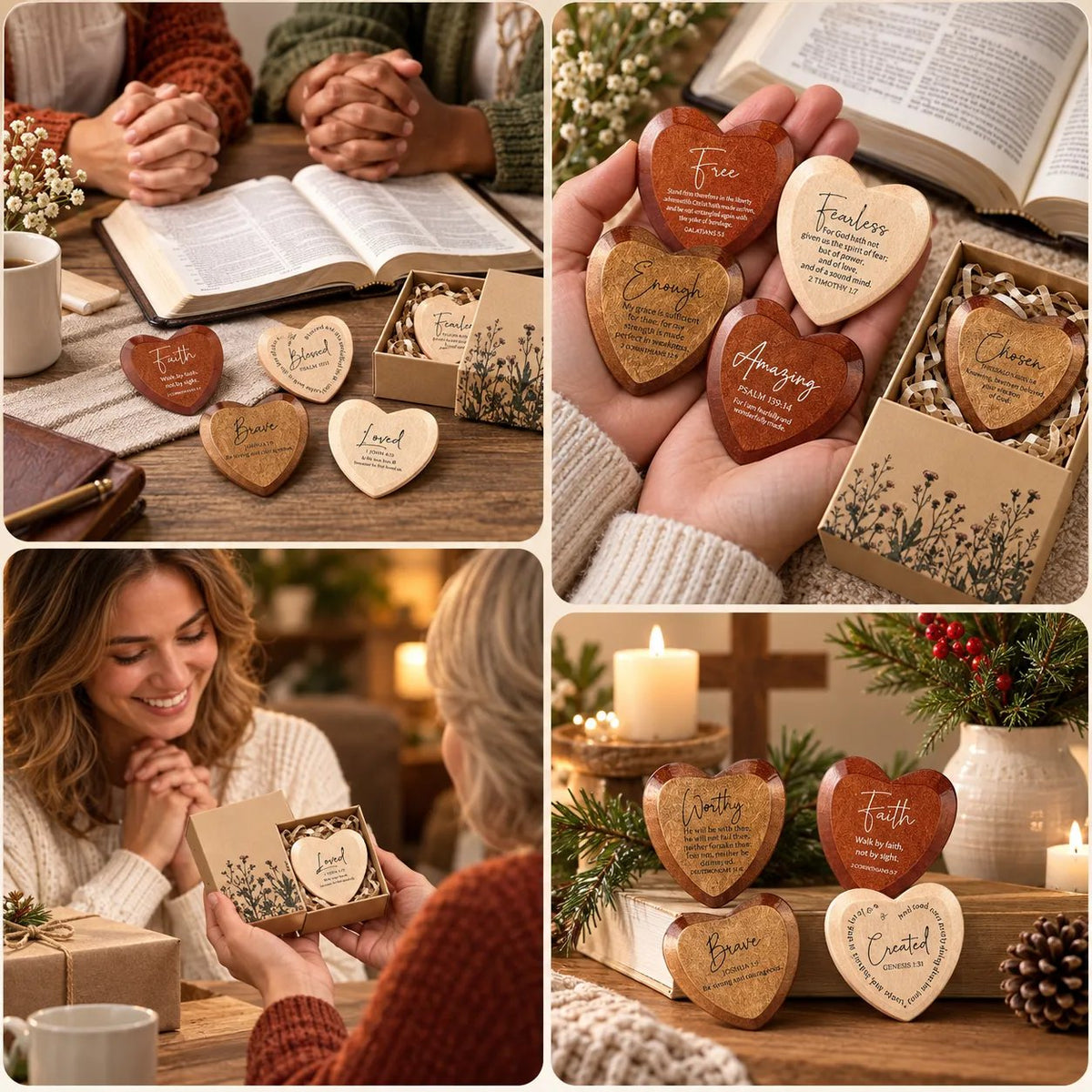 🔥50% OFF | Christian Pocket Hearts