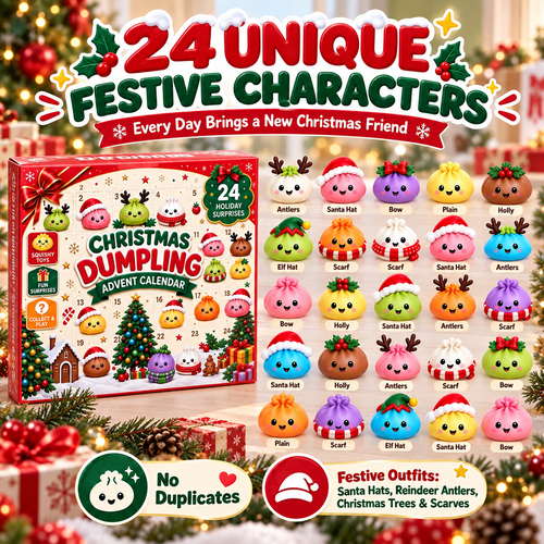 🎄Christmas Dumpling Advent Calendar- Merry Little Dumplings