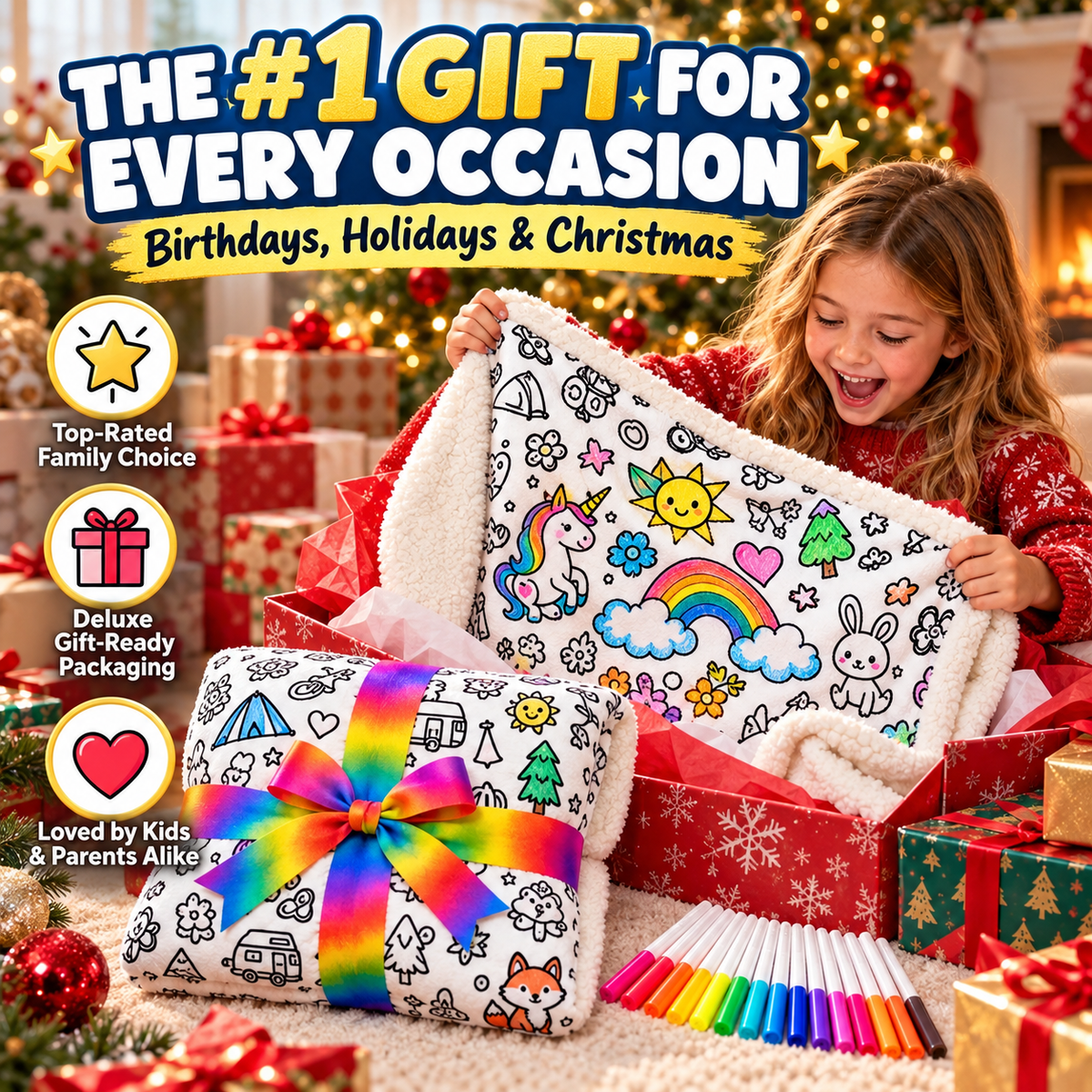 ColorDream™ Coloring Blanket