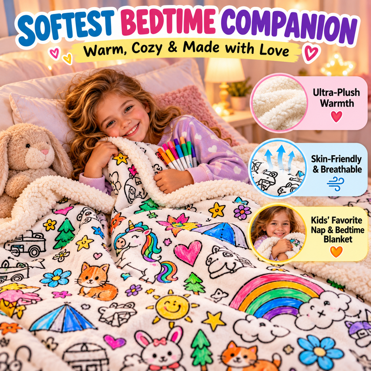 ColorDream™ Coloring Blanket