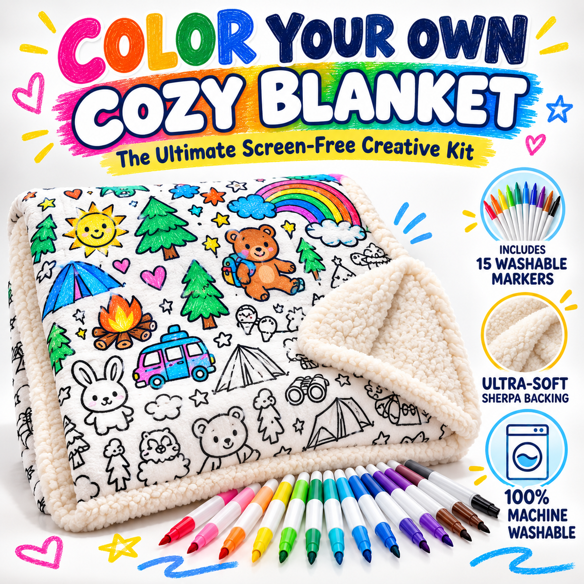ColorDream™ Coloring Blanket
