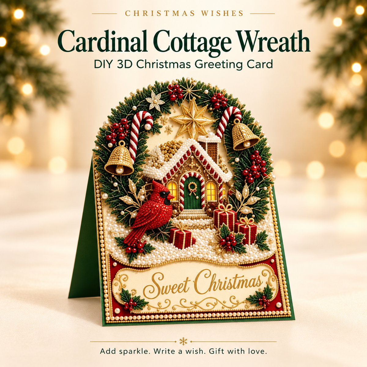 🎅DIY 3D Christmas Greeting Cards