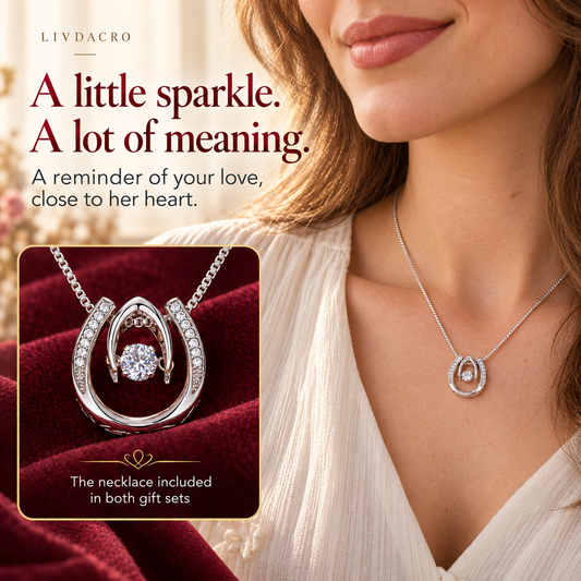 💝 For the Woman Who Changed My Life — Necklace Gift Set🎀