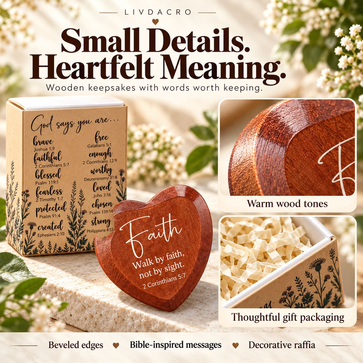 🔥50% OFF | Christian Pocket Hearts