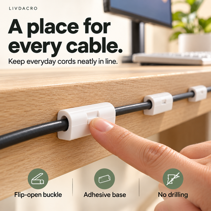🔥Drill-Free Cable Clips