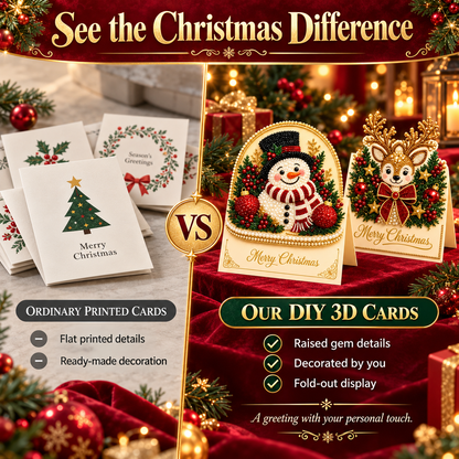 🎅DIY 3D Christmas Greeting Cards