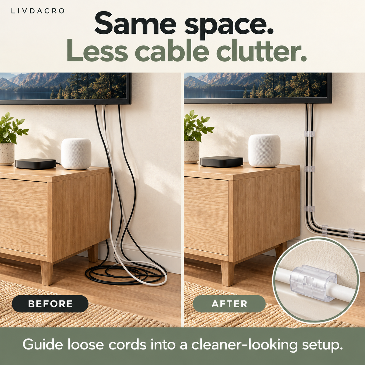 🔥Drill-Free Cable Clips