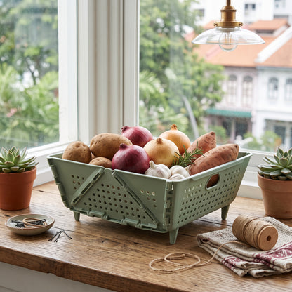 Multifunctional Collapsible Drain Basket