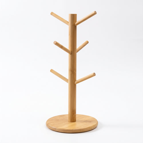 Wooden Mug Holder Tree Stand