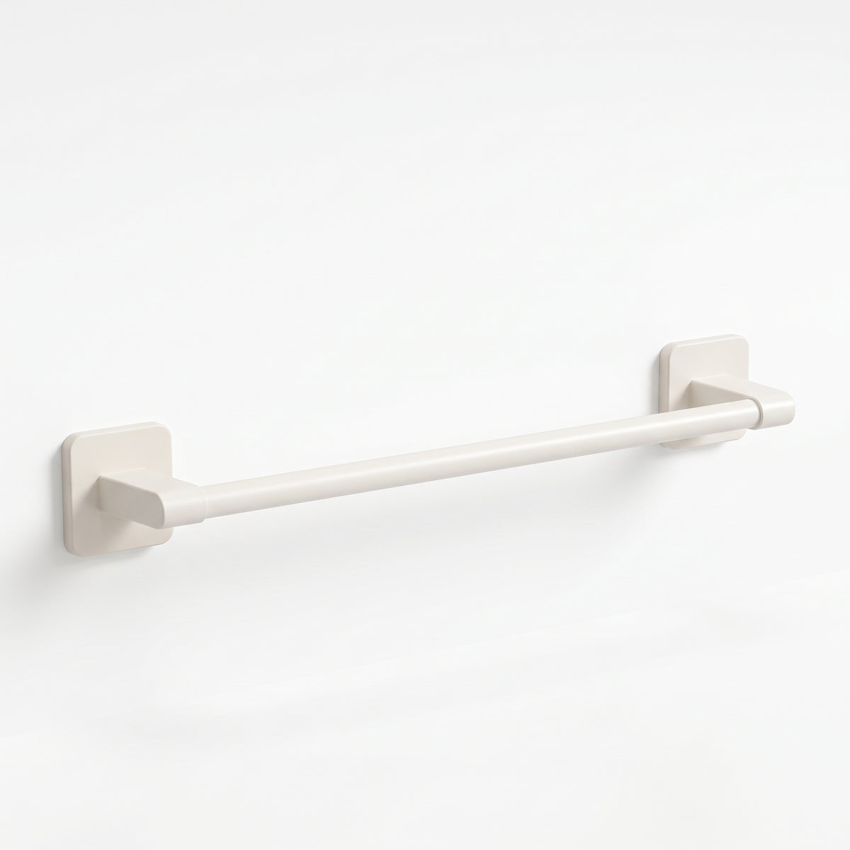 Wall-Mounted Cream Slipper Rack