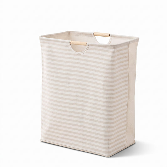 Foldable Cotton-Linen Laundry Hamper