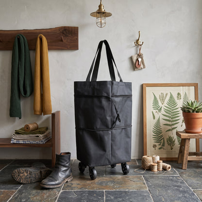 Portable Collapsible Wheeled Shopping Bag