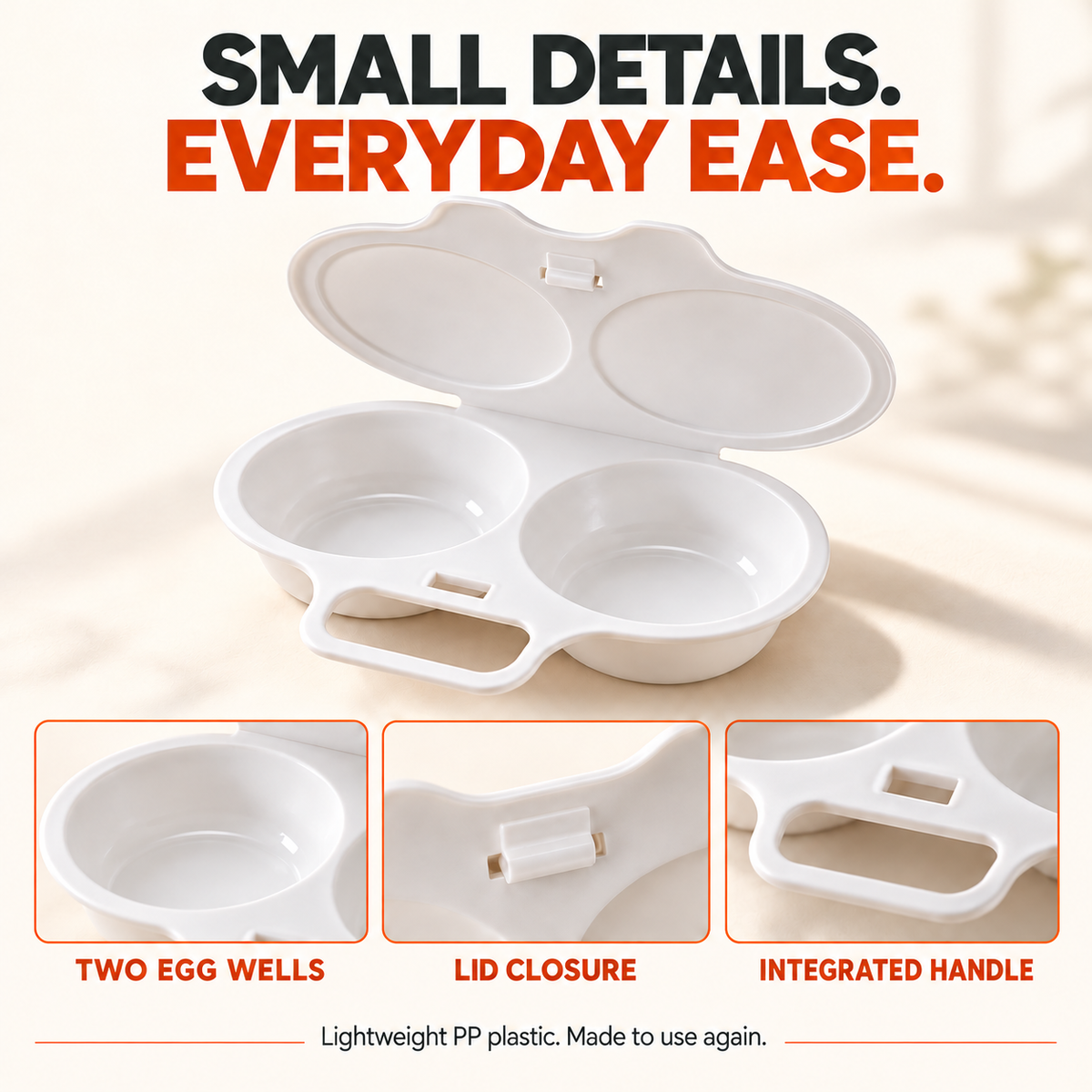 🎁 BUY 1 GET 1 FREE | Microwave Egg Poacher