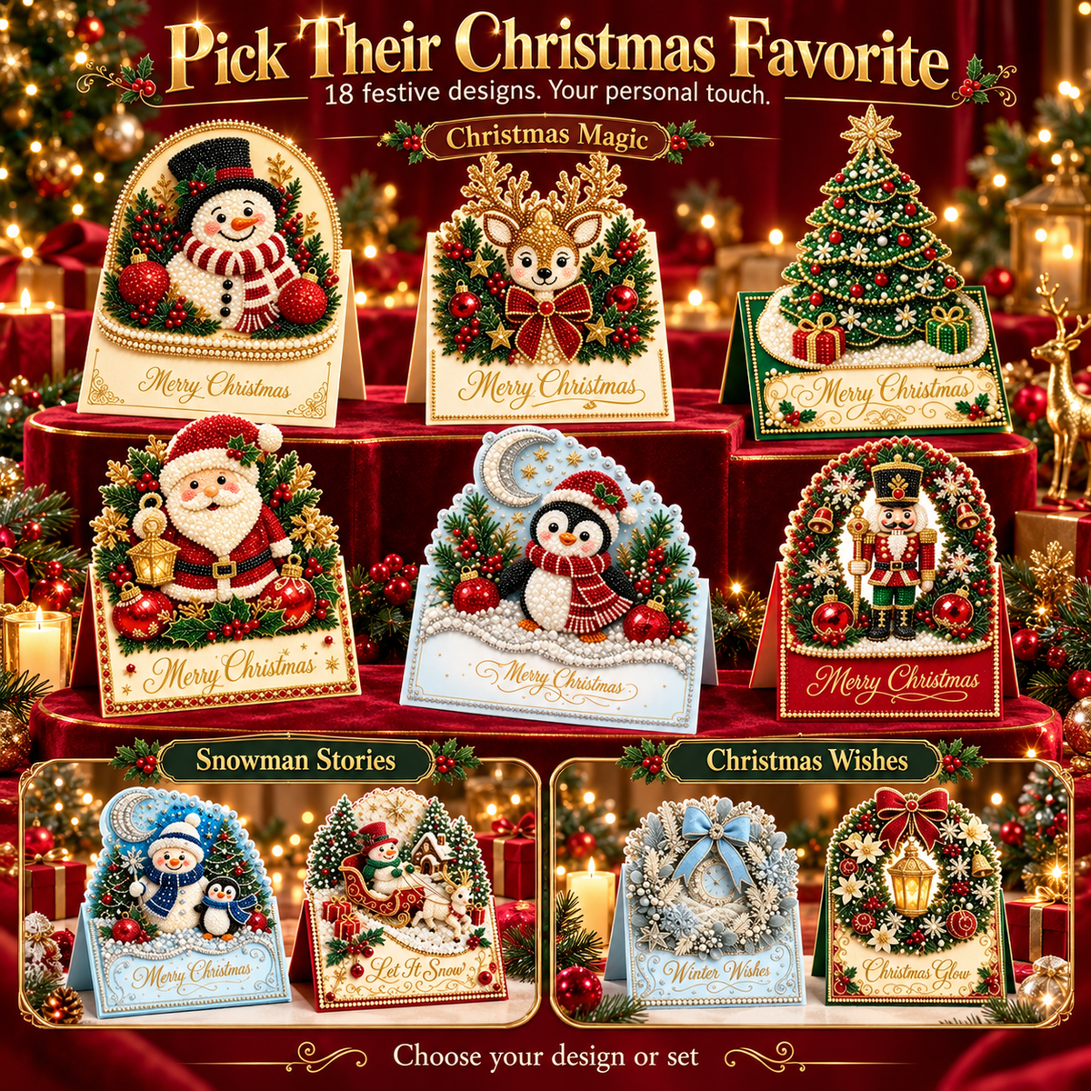 🎅DIY 3D Christmas Greeting Cards