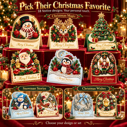 🎅DIY 3D Christmas Greeting Cards