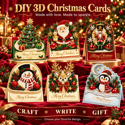 🎅DIY 3D Christmas Greeting Cards
