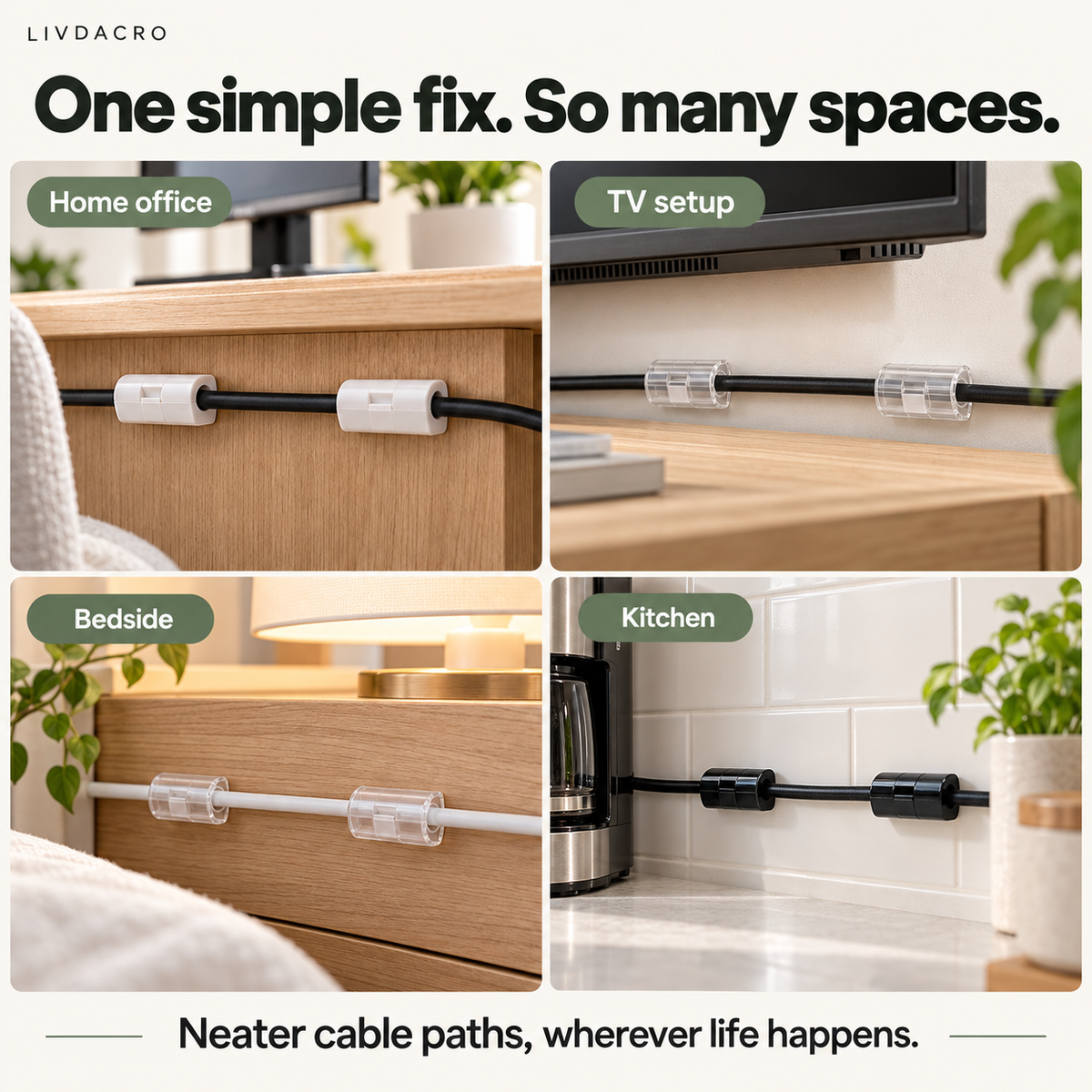 🔥Drill-Free Cable Clips