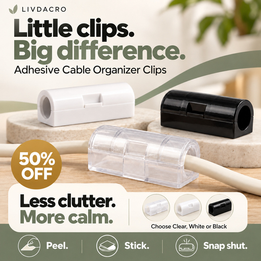 🔥Drill-Free Cable Clips