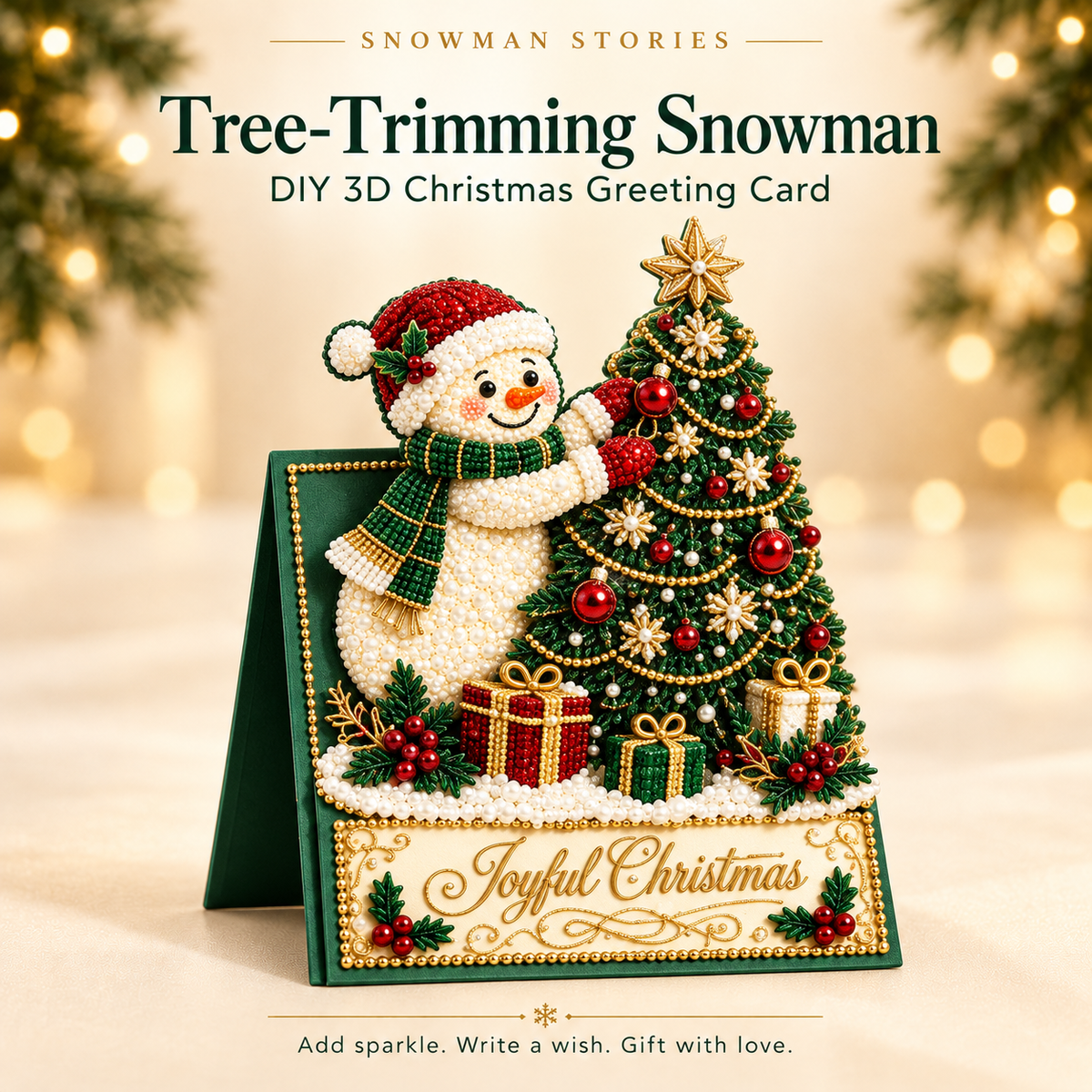 🎅DIY 3D Christmas Greeting Cards