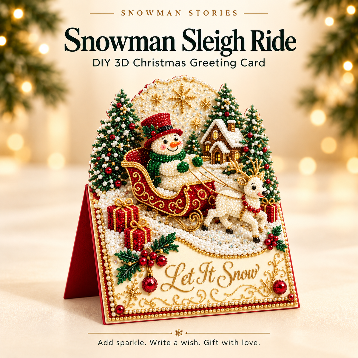 🎅DIY 3D Christmas Greeting Cards