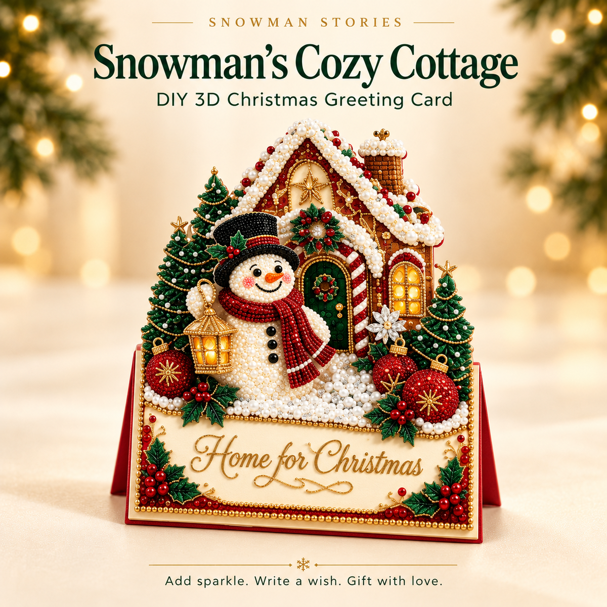 🎅DIY 3D Christmas Greeting Cards