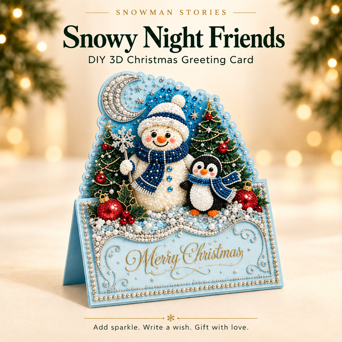 🎅DIY 3D Christmas Greeting Cards