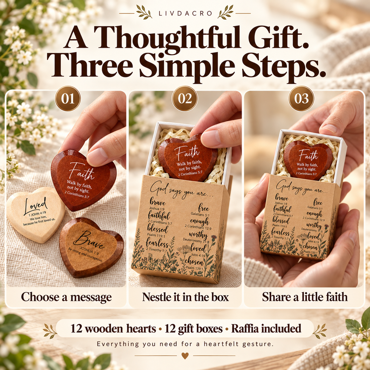 🔥50% OFF | Christian Pocket Hearts