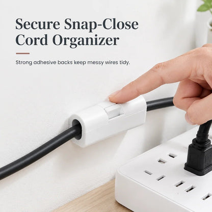 🔥Drill-Free Cable Clips — Tidy Cords, Cleaner Spaces