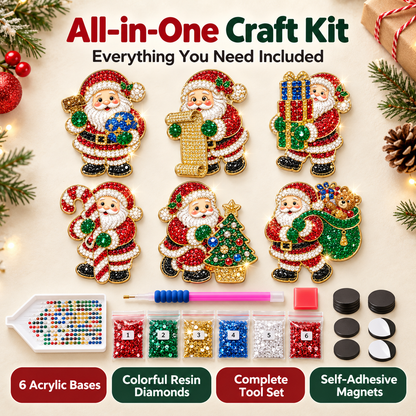 DIY Christmas Fridge Magnet Kit