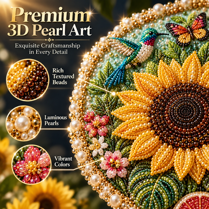 🎁DIY Pearl Art Wreath Kit – Seasonal Collection💎