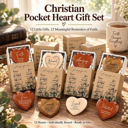 🔥50% OFF | Christian Pocket Hearts