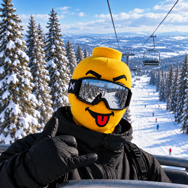 Cheeky Yellow-Head mask